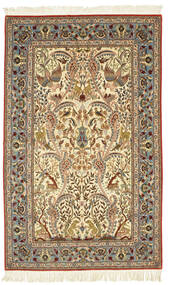  155X248 Isfahan Seidenkette Figurativ Teppich Persien/Iran Carpetvista
