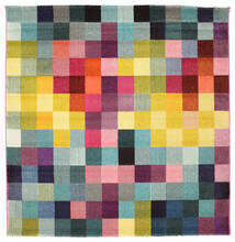  200X200 Checkered Torrent Rug - Multicolor