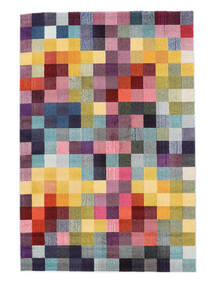  160X230 Checkered Torrent Rug - Multicolor