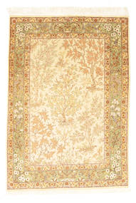 98X143 絨毯 クム シルク 署名: クム Armi オリエンタル (絹, ペルシャ/イラン) Carpetvista