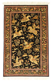  Persian Qum Silk Rug 95X153 Carpetvista