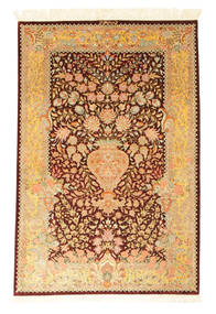96X146 Qum Silk Signed: Qum Mir Mehdi Rug Oriental (Silk, Persia/Iran) Carpetvista