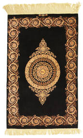 78X125 絨毯 クム シルク 署名: Vafai オリエンタル (絹, ペルシャ/イラン)