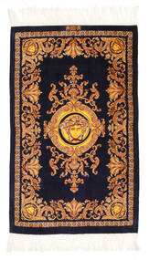  Oriental Qum Silk Signed: Vafai Rug 77X122 Silk, Persia/Iran