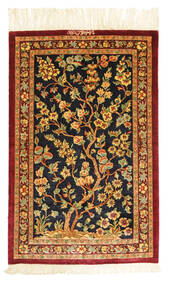 50X78 Qum Silk Signed: Motavasl Rug Oriental (Silk, Persia/Iran) Carpetvista