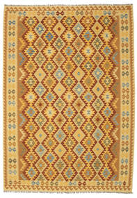Tapis D'orient Kilim Afghan Old Style 212X301 (Laine, Afghanistan)