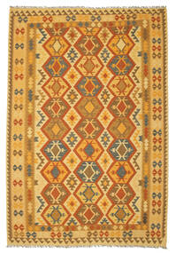 206X303 Kelim Afghan Old Style Teppe Orientalsk (Ull, Afghanistan) Carpetvista