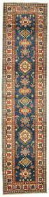 91X390 Kazak Fine Teppich Orientalischer Läufer (Wolle, Pakistan) Carpetvista