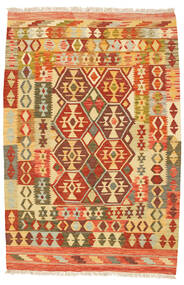 106X158 Kelim Afghan Old Stil Teppich Orientalischer (Wolle, Afghanistan) Carpetvista