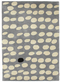  Wool Rug 140X200 Camouflage Handtufted Grey Small