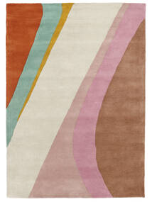 Dynamic Handtufted 140X200 Small Pink Wool Rug