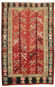  Orientalischer Kelim Halbantik Teppich 218X350 Wolle, Slowenien Carpetvista