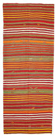 絨毯 オリエンタル キリム セミアンティーク Turkey 142X388 廊下 カーペット (ウール, トルコ)
