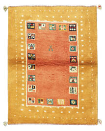  109X142 Small Gabbeh Persia Fine Rug Wool, Carpetvista