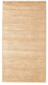 80X146 Bamboo Silk Handloom Rug Modern (Wool, India) Carpetvista