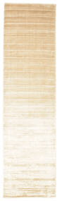  Bambou Soie Handloom Tapis 82X303 Petit Carpetvista