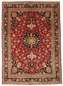  Orientalischer Maschad Patina Teppich 137X194 Wolle, Persien/Iran Carpetvista