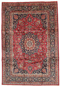 Tapis D'orient Mashad Signé: Bagherzadeh 251X365 Grand (Laine, Perse/Iran)