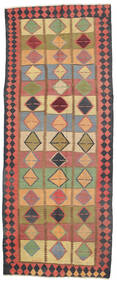 137X345 Kilim Fars Rug Oriental Runner
 (Wool, Persia/Iran) Carpetvista
