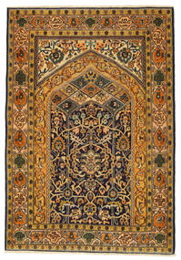 105X151 Ghom Patina Teppich Orientalischer (Wolle, Persien/Iran) Carpetvista