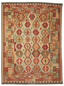 Kilim Afghan Old Style Rug 295X397 Large Wool, Afghanistan Carpetvista