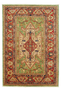  Orientalischer Kazak Teppich 137X198 Wolle, Pakistan Carpetvista