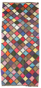  Kilim Fars Rug 130X278 Persian Wool Small Carpetvista
