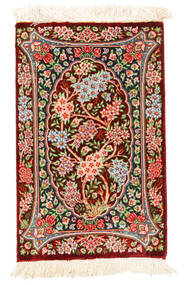 Qum Silk Rug 30X40 Silk, Persia/Iran Carpetvista
