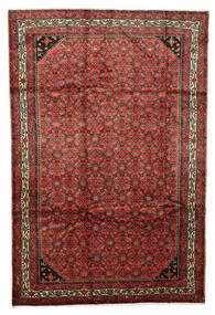  Orientalischer Hosseinabad Teppich 191X292 Wolle, Persien/Iran Carpetvista
