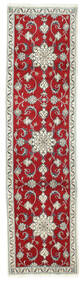  Persian Nain Rug 79X295 Runner
 (Wool, Persia/Iran)