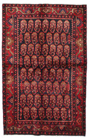  Orientalischer Hamadan Teppich 131X209 Wolle, Persien/Iran Carpetvista