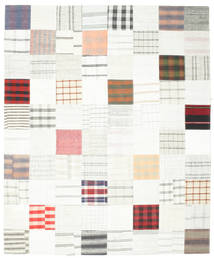 絨毯 キリム パッチワーク 250X305 ベージュ/ホワイト 大きな (ウール, トルコ)