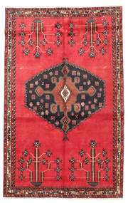  Orientalischer Afshar Teppich 158X252 Wolle, Persien/Iran Carpetvista
