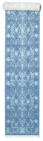  80X500 小 Antoinette 絨毯 - ブルー