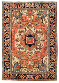  Orientalsk Heriz Patina Teppe 198X278 Ull, Persia/Iran Carpetvista