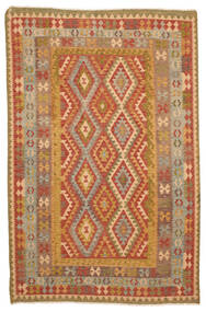  195X298 Kilim Afghan Old Style Rug Wool, Carpetvista