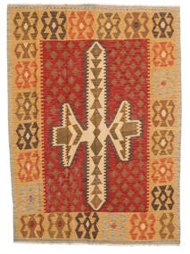  145X201 Klein Kelim Afghan Old Stil Teppich Wolle, Carpetvista