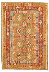  Kilim Afghan Old Style Alfombra 168X237 De Lana Carpetvista