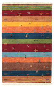 121X185 Loribaf Loom Rug Modern Multicolor (Wool, India) Carpetvista