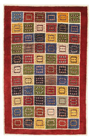  84X128 Medallion Small Kashkooli Gabbeh Rug Wool, Carpetvista