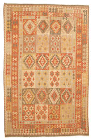  193X297 Kilim Afghan Old Style Rug Wool, Carpetvista