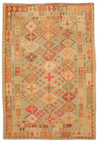  Kilim Afghan Old Style Rug 189X277 Wool Carpetvista