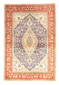  100X150 Medallion Small Tabriz Rug Wool, Carpetvista