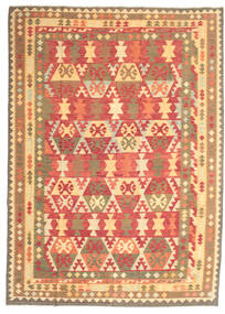 Kilim Afghan Old Style Rug 245X341 Wool, Afghanistan Carpetvista