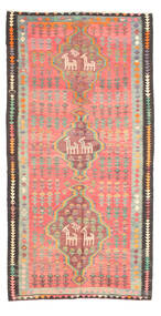  Persian Kilim Fars Rug 146X286 (Wool, Persia/Iran)