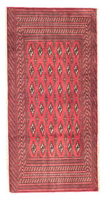  Orientalischer Turkaman Teppich 68X138 Wolle, Aserbaidschan/Rußland Carpetvista
