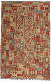 199X308 Kilim Afghan Old Style Rug Oriental (Wool, Afghanistan) Carpetvista