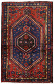 Zanjan Teppich 132X210 Wolle, Persien/Iran Carpetvista