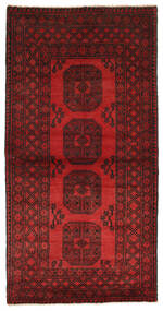  Afghan Fine Rug 98X194 Wool Small Carpetvista