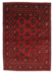  100X143 Medallion Small Afghan Fine Rug Wool, Carpetvista